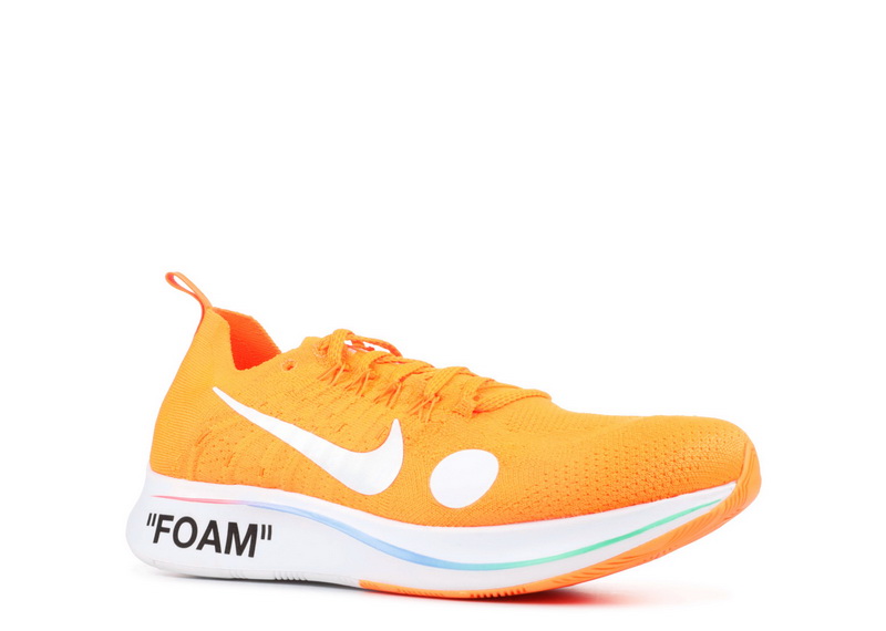 Authentic OFF-WHITE x Nike Zoom Fly Mercurial Orange